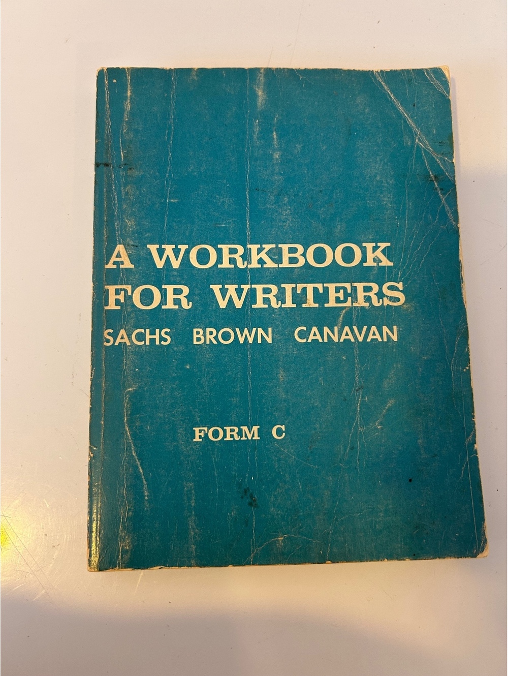 A Workbook for Writers Form C
